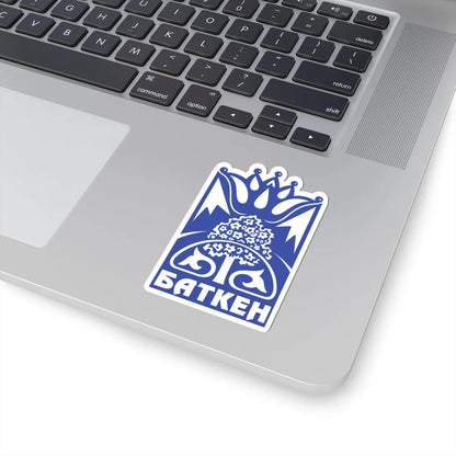 Batken obl coa (Kyrgyzstan) (Coat of Arms) STICKER Vinyl Kiss-Cut Decal - The Sticker Space