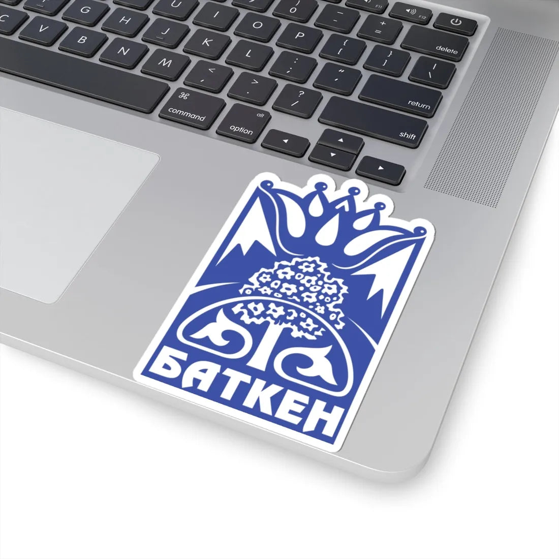 Batken obl coa (Kyrgyzstan) (Coat of Arms) STICKER Vinyl Kiss-Cut Decal - The Sticker Space