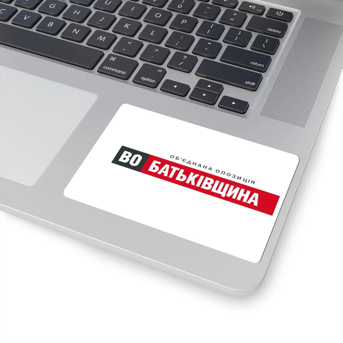 Batkivschina flag 2014 (Ukraine) STICKER Vinyl Kiss-Cut Decal - The Sticker Space