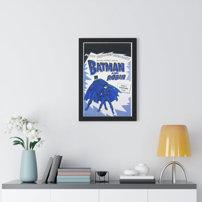 BATMAN AND ROBIN 1966 - Framed Movie Poster-The Sticker Space