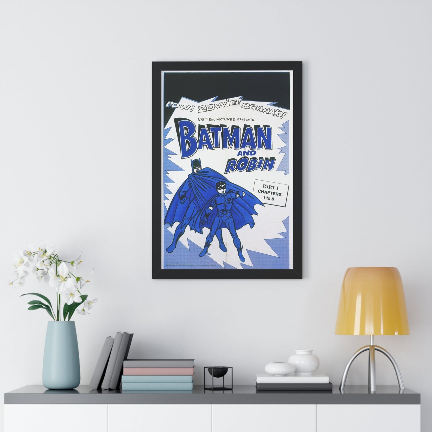 BATMAN AND ROBIN 1966 - Framed Movie Poster-The Sticker Space