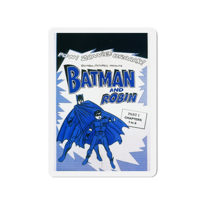 BATMAN AND ROBIN 1966 Movie Poster - Die-Cut Magnet-2" x 2"-The Sticker Space