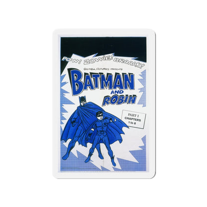 BATMAN AND ROBIN 1966 Movie Poster - Die-Cut Magnet-4" x 4"-The Sticker Space