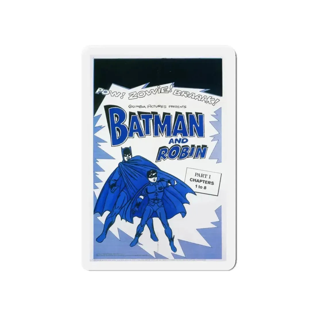 BATMAN AND ROBIN 1966 Movie Poster - Refrigerator Magnet - The Sticker Space