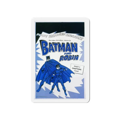 BATMAN AND ROBIN 1966 Movie Poster - Refrigerator Magnet - The Sticker Space