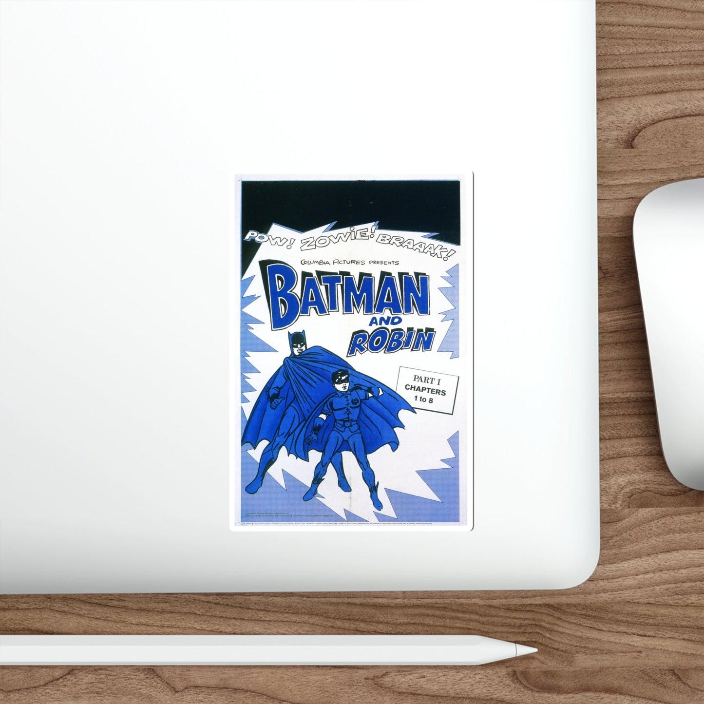 BATMAN AND ROBIN 1966 Movie Poster STICKER Vinyl Die-Cut Decal-The Sticker Space