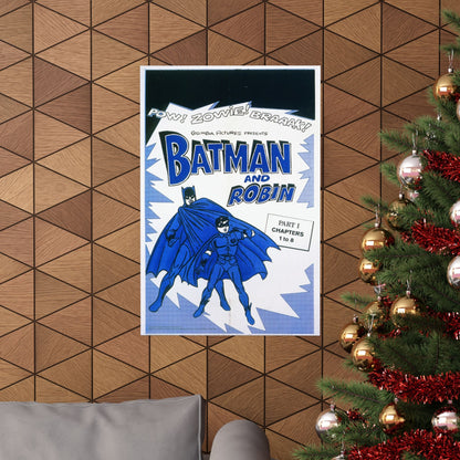 BATMAN AND ROBIN 1966 - Paper Movie Poster-The Sticker Space