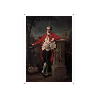 BATONI, Pompeo - Charles Cecil Roberts (Artwork) STICKER Vinyl Die-Cut Decal White Die-Cut 3 Inch - The Sticker Space