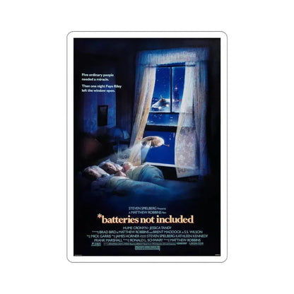 batteries not included 1987 Movie Poster STICKER Vinyl Die-Cut Decal 6 Inch - The Sticker Space