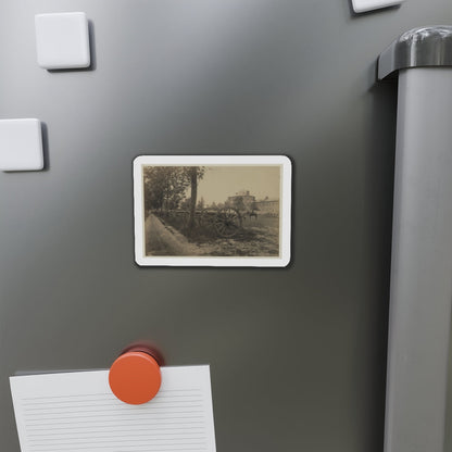 Batteries Of Field Pieces In Arsenal, Washington, D.C. (U.S. Civil War) Refrigerator Magnet-The Sticker Space