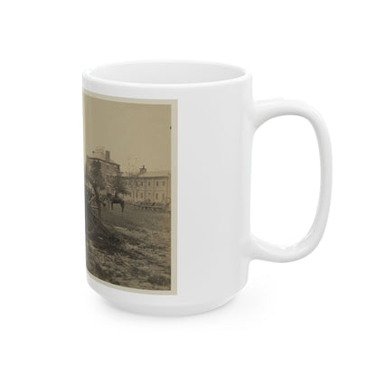 Batteries Of Field Pieces In Arsenal, Washington, D.C. (U.S. Civil War) White Coffee Mug