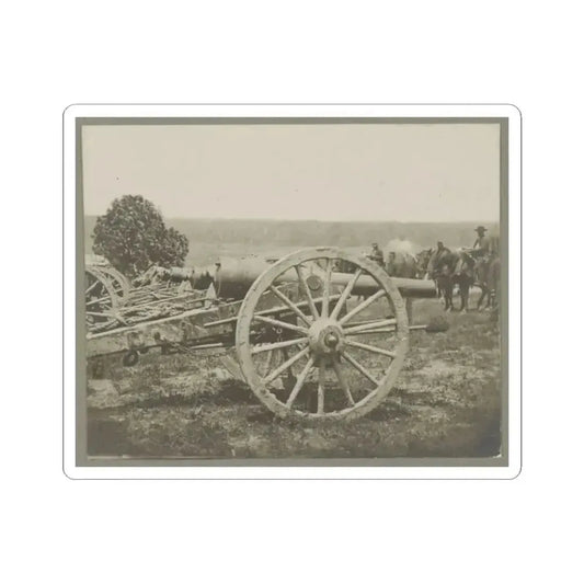 Battery - 1St N.Y. Artillery Battalion Near Fair Oaks, June 1862 (U.S. Civil War) STICKER Vinyl Kiss-Cut Decal 2 Inch White - The Sticker Space