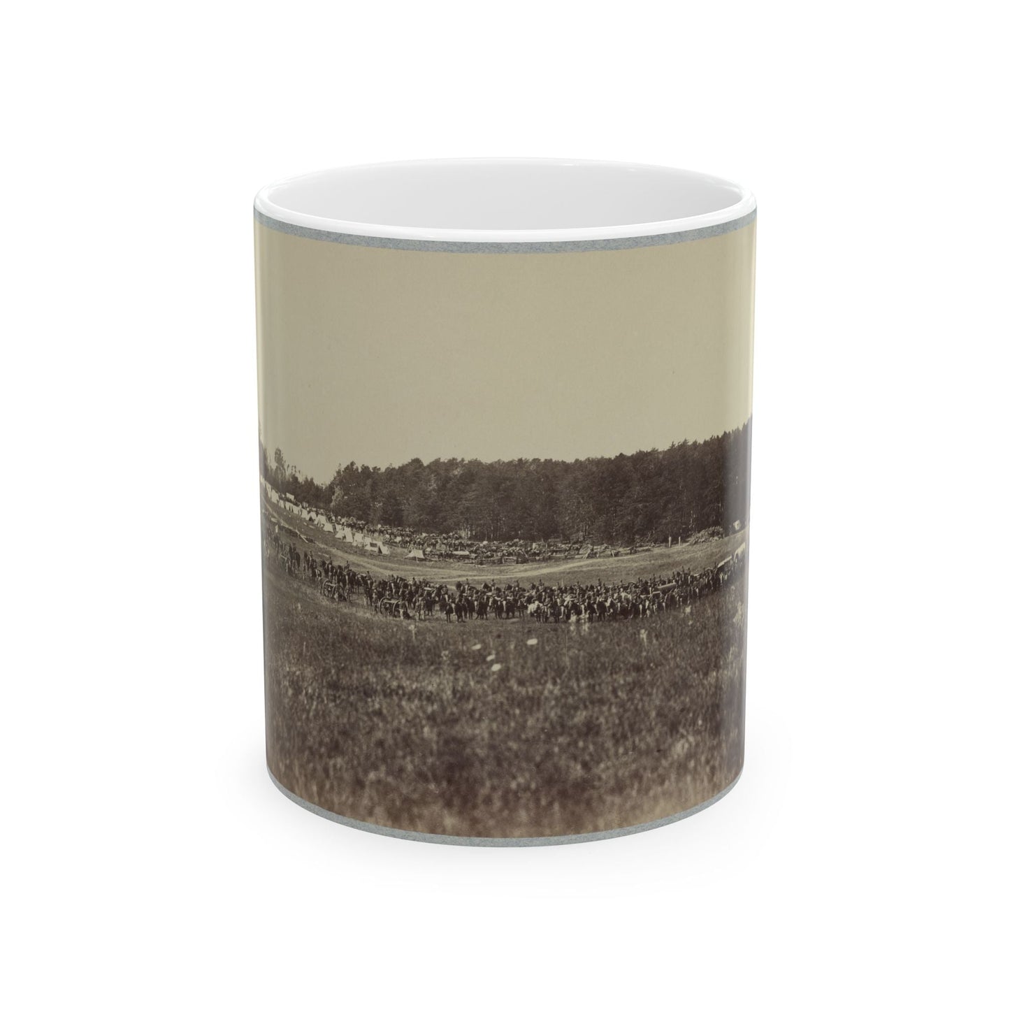 Battery A, 4th U.S. Artillery (U.S. Civil War) White Coffee Mug