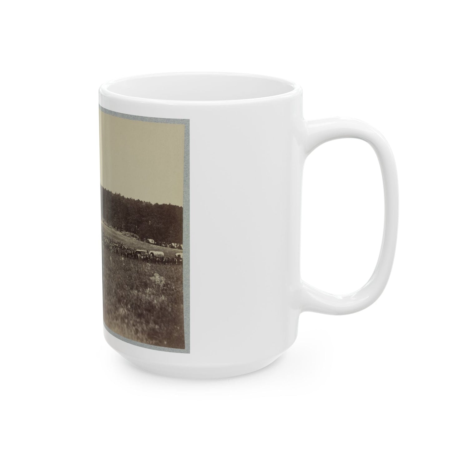 Battery A, 4th U.S. Artillery (U.S. Civil War) White Coffee Mug