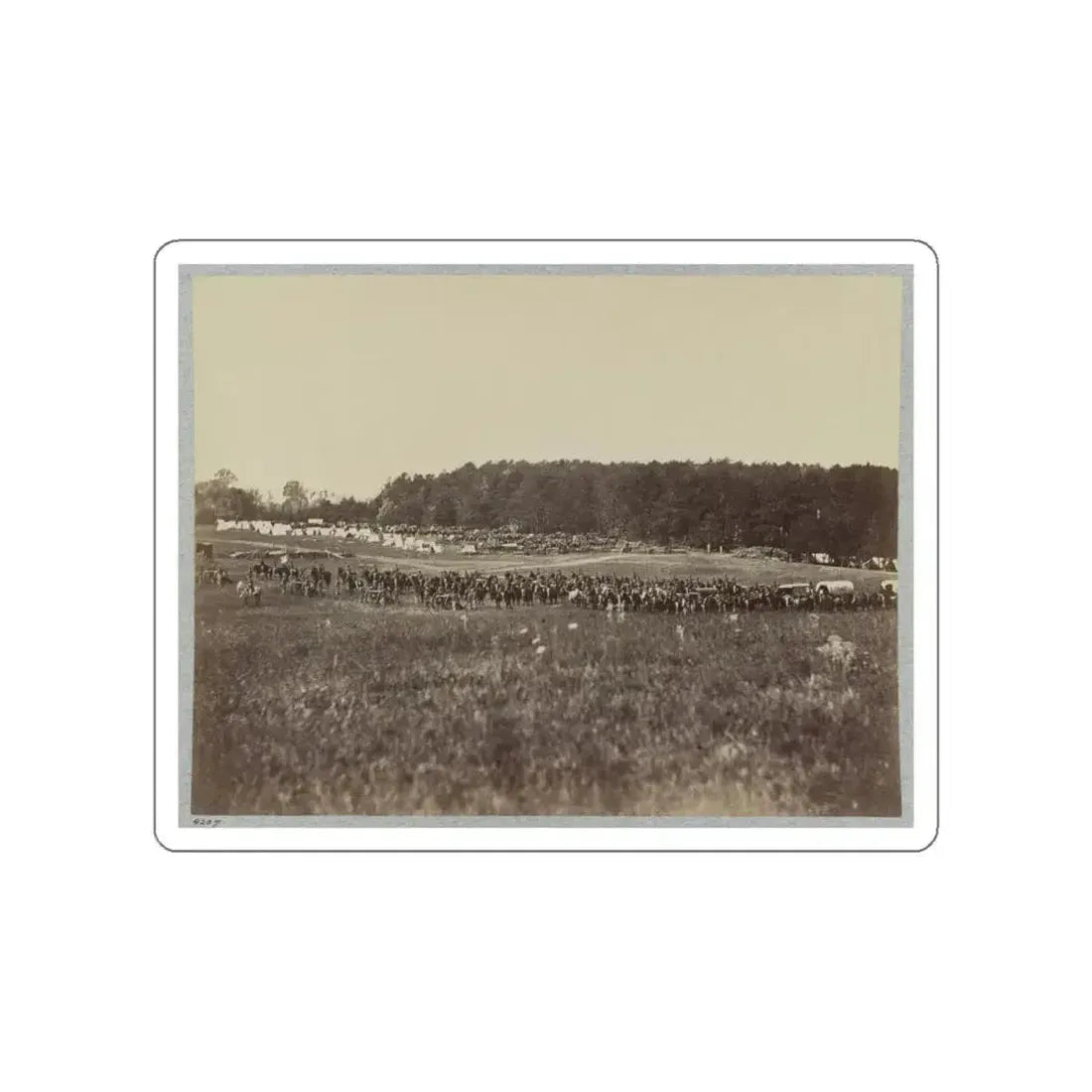 Battery A, 4th U.S. Artillery (U.S. Civil War) STICKER Vinyl Die-Cut Decal - The Sticker Space