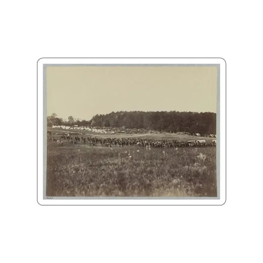 Battery A, 4th U.S. Artillery (U.S. Civil War) STICKER Vinyl Die-Cut Decal White Die-Cut 2 Inch - The Sticker Space