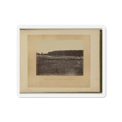 Battery A, Fourth U.S. Artillery, Robertson's Brigade (U.S. Civil War) Refrigerator Magnet - The Sticker Space