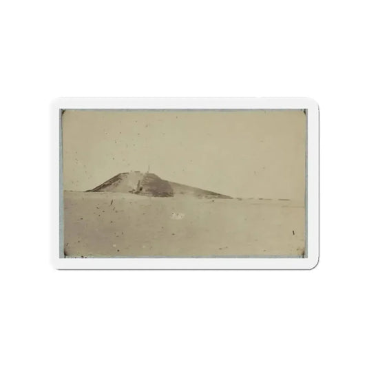 Battery Lamb Fort Fisher, N.C. (U.S. Civil War) Refrigerator Magnet 2 Inch Die-Cut - The Sticker Space