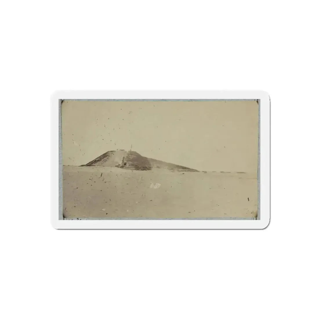 Battery Lamb Fort Fisher, N.C. (U.S. Civil War) Refrigerator Magnet 4 Inch Die-Cut - The Sticker Space