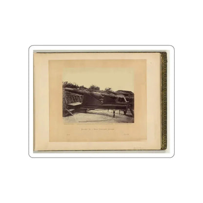 Battery No. 1, Near Yorktown, Virginia(2) (U.S. Civil War) STICKER Vinyl Die-Cut Decal White Die-Cut 3 Inch - The Sticker Space