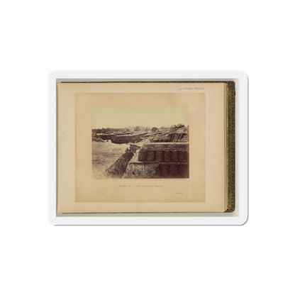 Battery No. 1, Near Yorktown, Virginia (U.S. Civil War) Refrigerator Magnet-5" x 5"-The Sticker Space