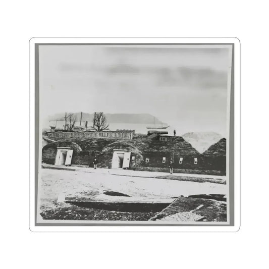 Battery Rodgers, (Interior), Vicinity, Alexandria, Va. (U.S. Civil War) STICKER Vinyl Kiss-Cut Decal 2 Inch White - The Sticker Space