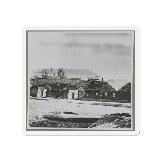 Battery Rodgers, (Interior), Vicinity, Alexandria, Va. (U.S. Civil War) Refrigerator Magnet-2" x 2"-The Sticker Space