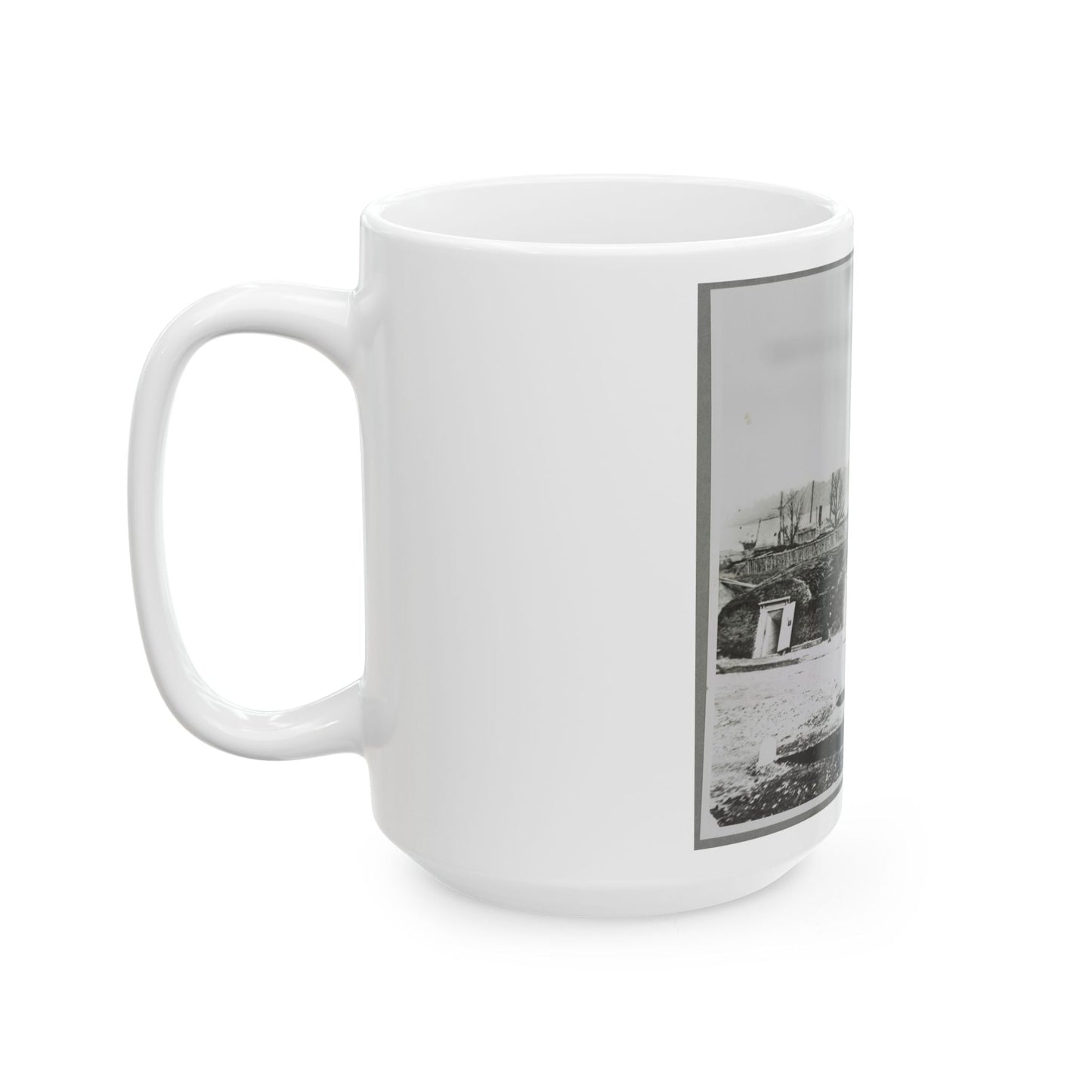 Battery Rodgers, (Interior), Vicinity, Alexandria, Va. (U.S. Civil War) White Coffee Mug