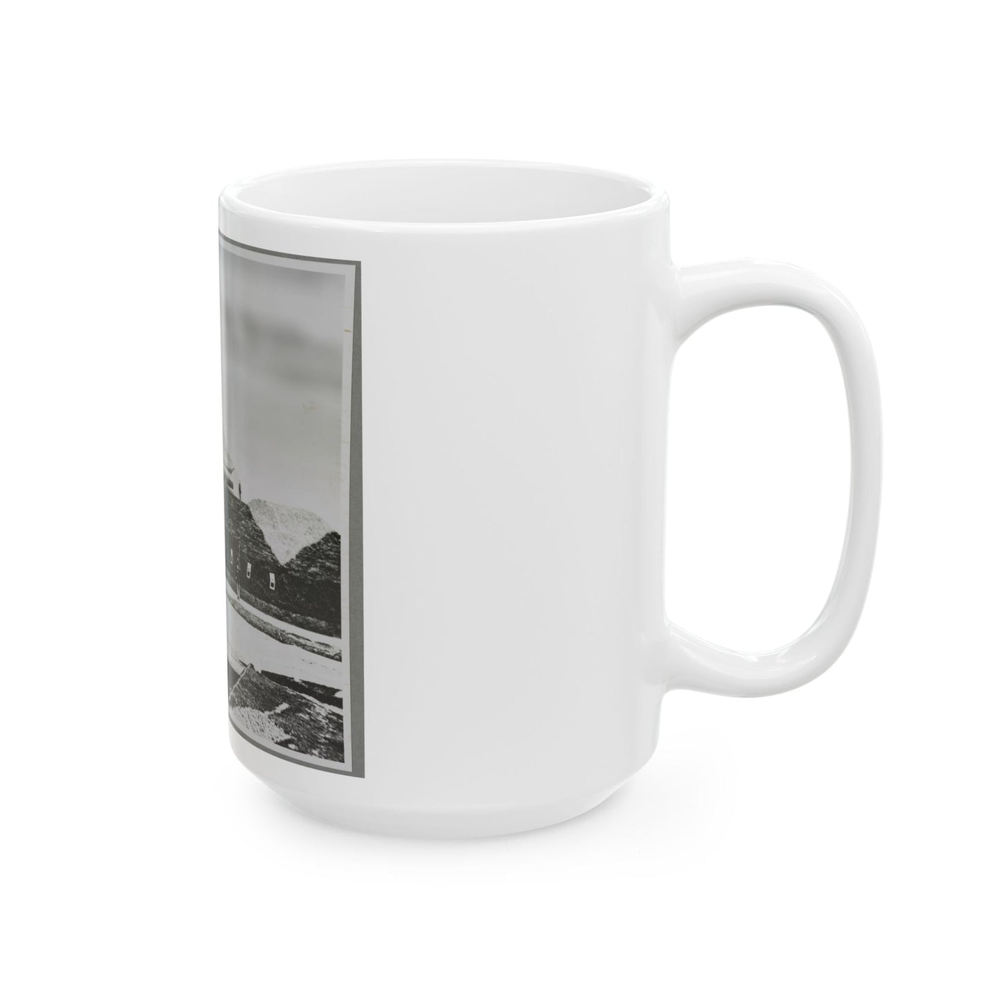 Battery Rodgers, (Interior), Vicinity, Alexandria, Va. (U.S. Civil War) White Coffee Mug