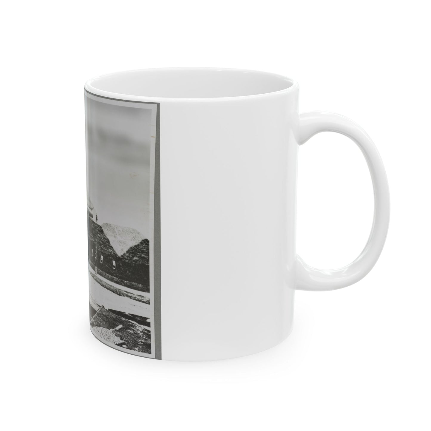 Battery Rodgers, (Interior), Vicinity, Alexandria, Va. (U.S. Civil War) White Coffee Mug