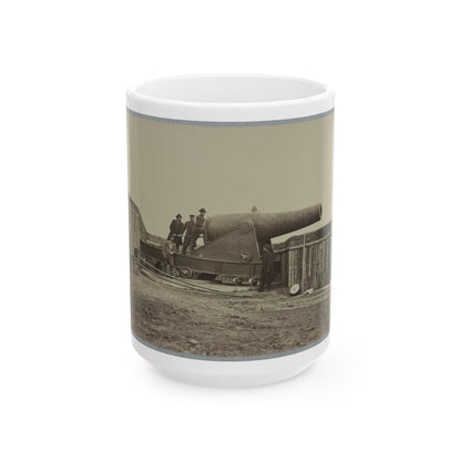 Battery Rodgers, Potomac River, Near Alexandria 001 (U.S. Civil War) White Coffee Mug