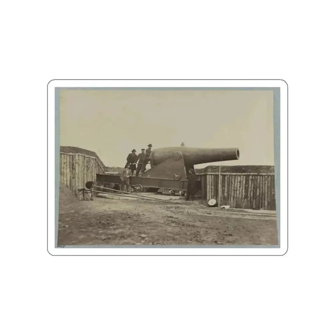 Battery Rodgers, Potomac River, Near Alexandria 001 (U.S. Civil War) STICKER Vinyl Die-Cut Decal - The Sticker Space