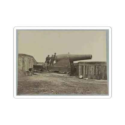 Battery Rodgers, Potomac River, Near Alexandria 001 (U.S. Civil War) STICKER Vinyl Kiss-Cut Decal 4 Inch White - The Sticker Space