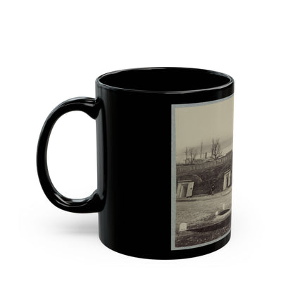 Battery Rodgers, Potomac River, Near Alexandria (U.S. Civil War) Black Coffee Mug-The Sticker Space