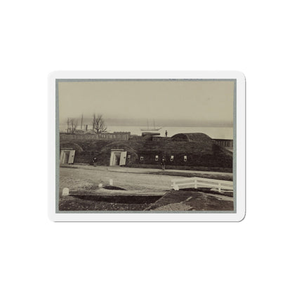 Battery Rodgers, Potomac River, Near Alexandria (U.S. Civil War) Refrigerator Magnet-5" x 5"-The Sticker Space