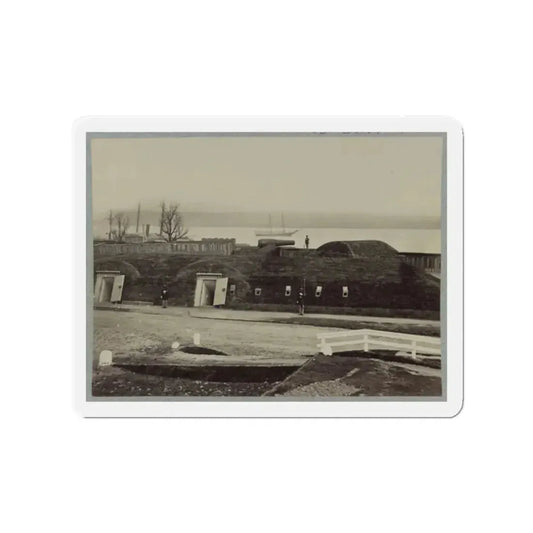 Battery Rodgers, Potomac River, Near Alexandria (U.S. Civil War) Refrigerator Magnet 2 Inch Die-Cut - The Sticker Space