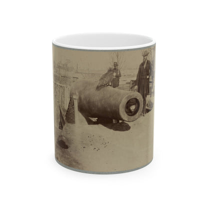 Battery Rodgers (U.S. Civil War) White Coffee Mug-11oz-The Sticker Space