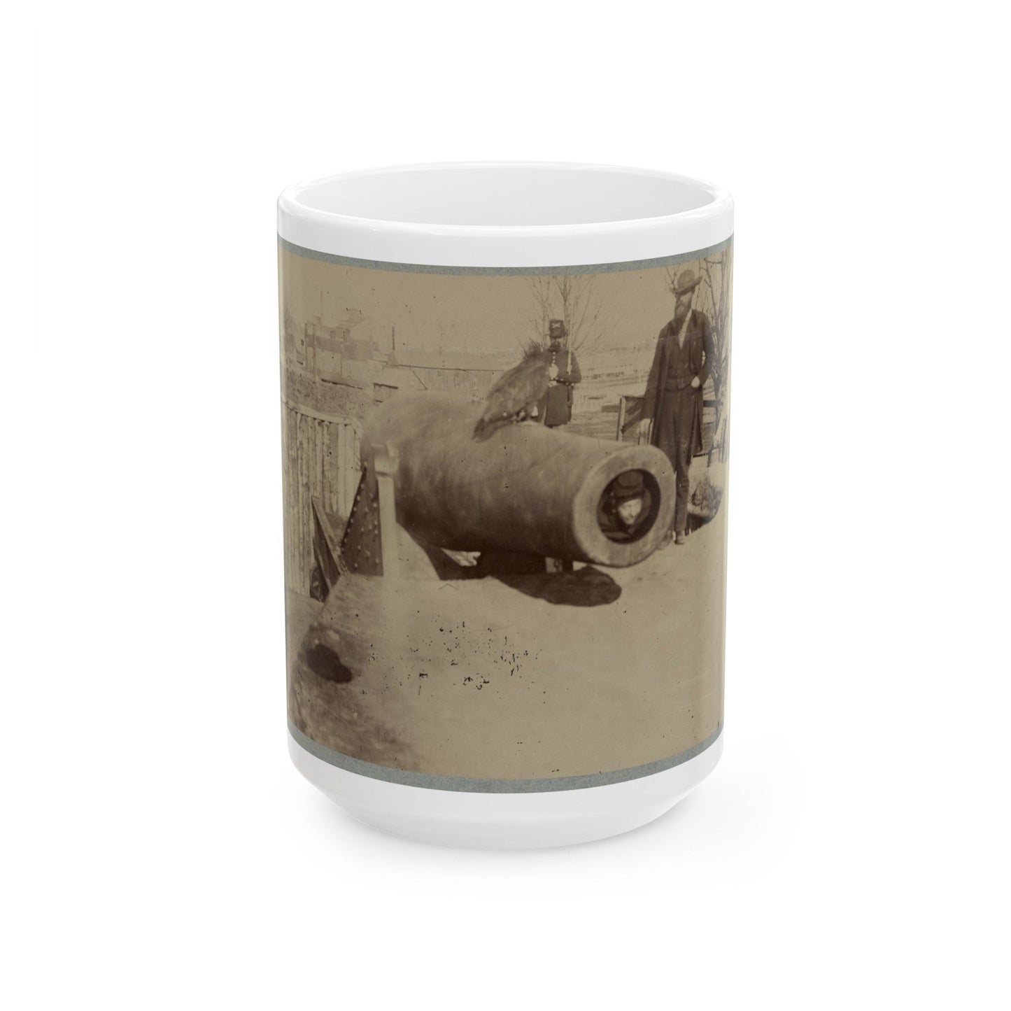 Battery Rodgers (U.S. Civil War) White Coffee Mug-15oz-The Sticker Space