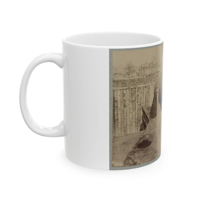 Battery Rodgers (U.S. Civil War) White Coffee Mug-The Sticker Space