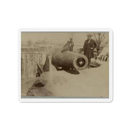 Battery Rodgers (U.S. Civil War) Refrigerator Magnet 2" x 2" Die-Cut 1 pc - The Sticker Space