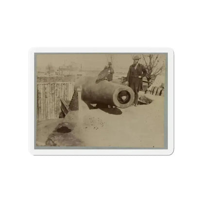 Battery Rodgers (U.S. Civil War) Refrigerator Magnet 4" x 4" Die-Cut 1 pc - The Sticker Space