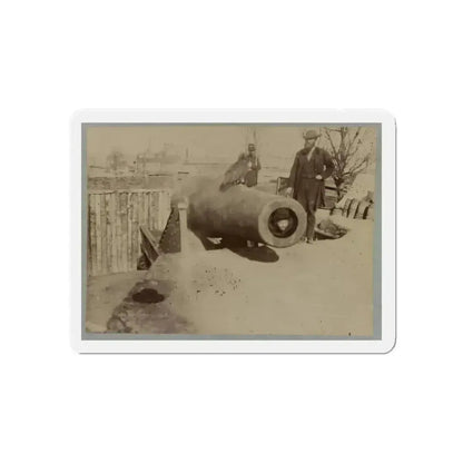 Battery Rodgers (U.S. Civil War) Refrigerator Magnet 5" x 5" Die-Cut 1 pc - The Sticker Space