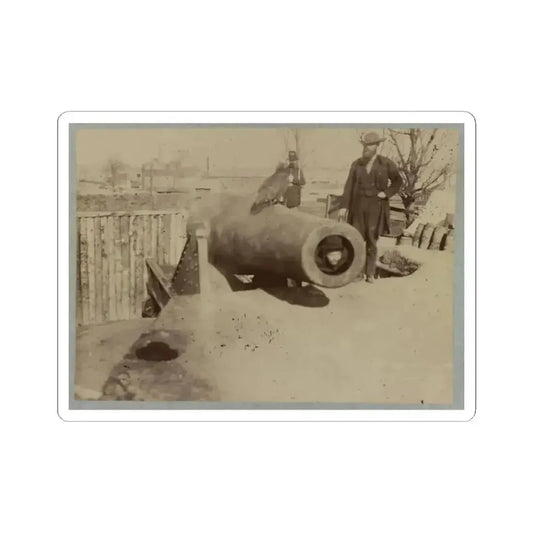 Battery Rodgers (U.S. Civil War) STICKER Vinyl Kiss-Cut Decal 2 Inch White - The Sticker Space