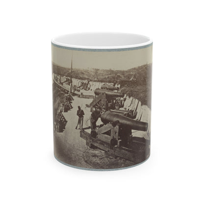 Battery Sherman, Vicksburg, Miss. (U.S. Civil War) White Coffee Mug-11oz-The Sticker Space