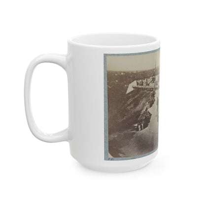 Battery Sherman, Vicksburg, Miss. (U.S. Civil War) White Coffee Mug-The Sticker Space