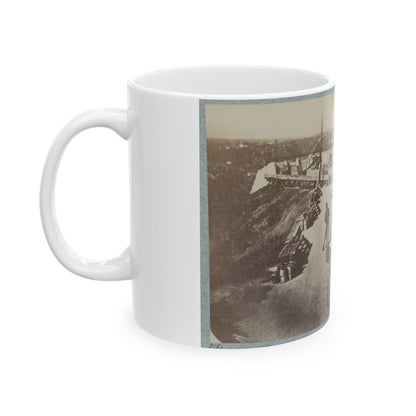 Battery Sherman, Vicksburg, Miss. (U.S. Civil War) White Coffee Mug-The Sticker Space