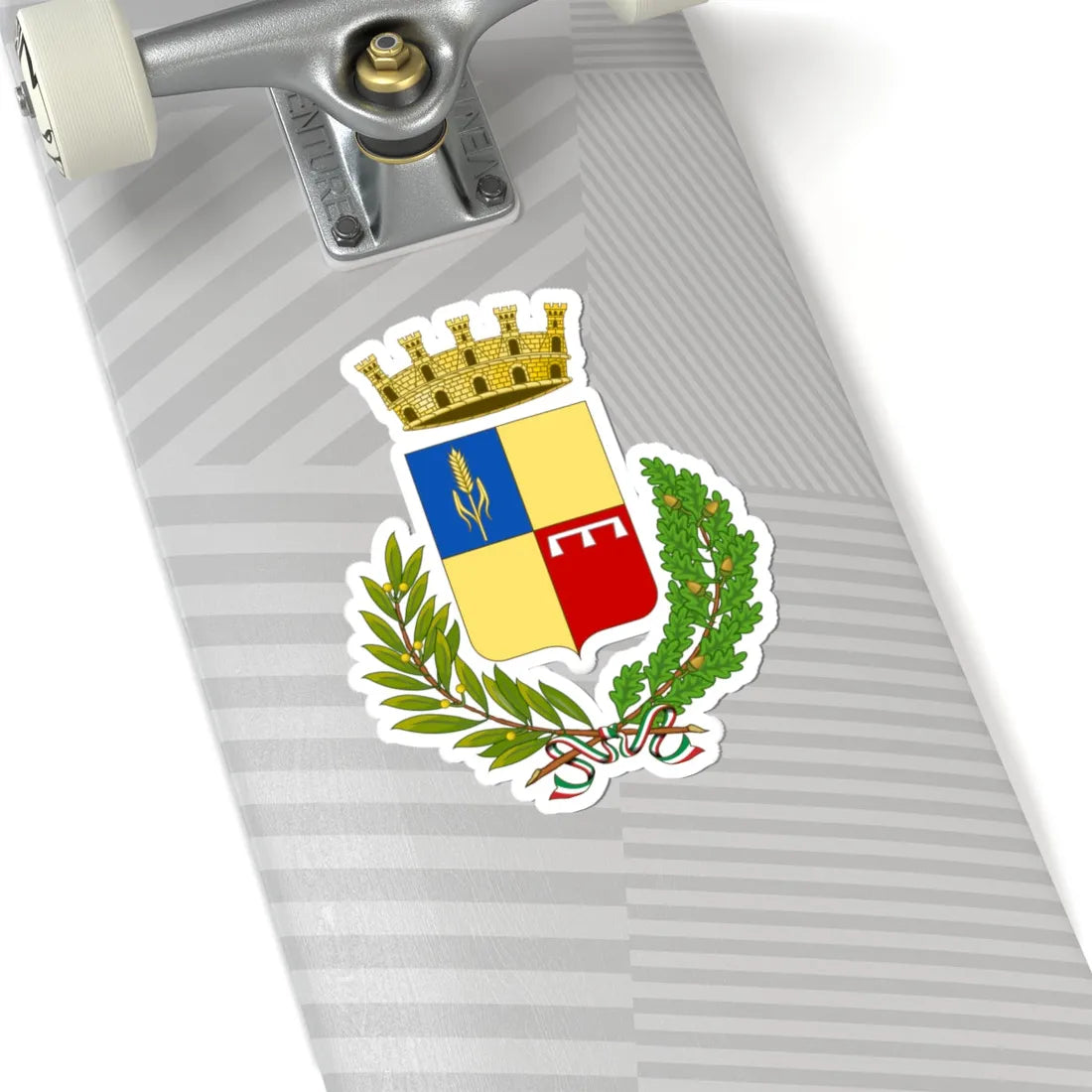 Battipaglia-Stemma (Italy) (Coat of Arms) STICKER Vinyl Kiss-Cut Decal - The Sticker Space