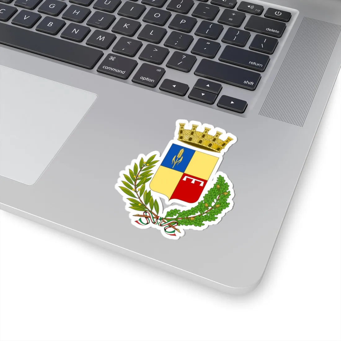 Battipaglia-Stemma (Italy) (Coat of Arms) STICKER Vinyl Kiss-Cut Decal - The Sticker Space