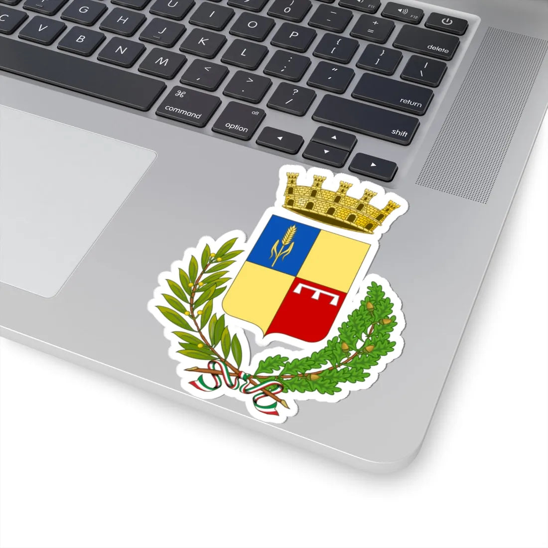 Battipaglia-Stemma (Italy) (Coat of Arms) STICKER Vinyl Kiss-Cut Decal - The Sticker Space