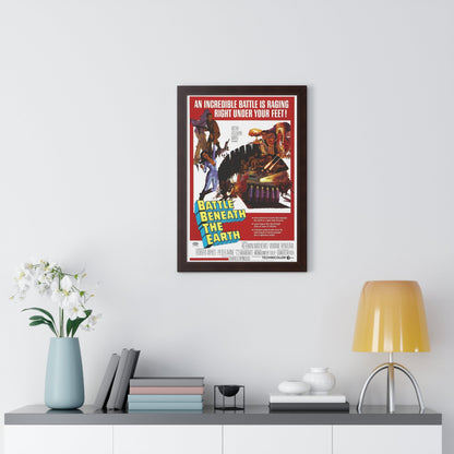 BATTLE BENEATH THE EARTH 1967 - Framed Movie Poster-The Sticker Space